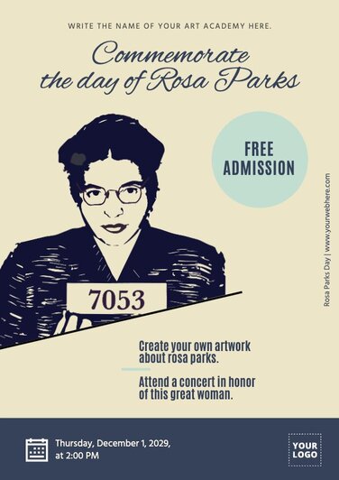 Edit a Rosa Parks template