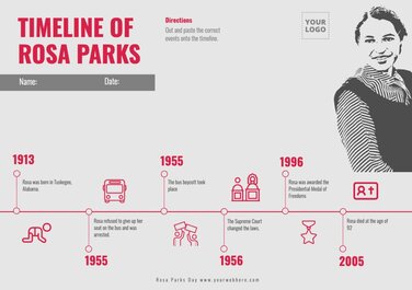 Edit a Rosa Parks template