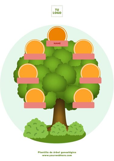 Diseña Tu Árbol Genealogico Con Plantillas 9290