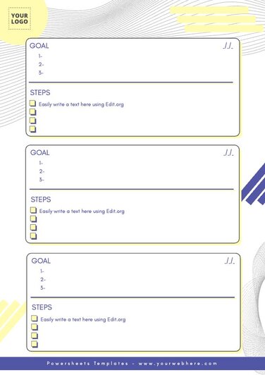 Edit a Target Organizer