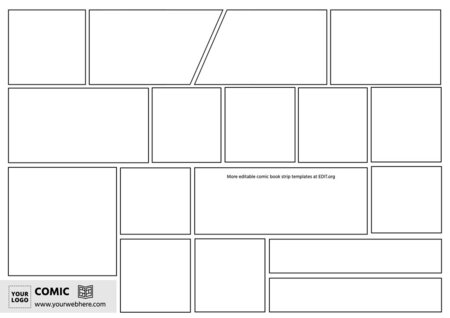 Free comic book templates