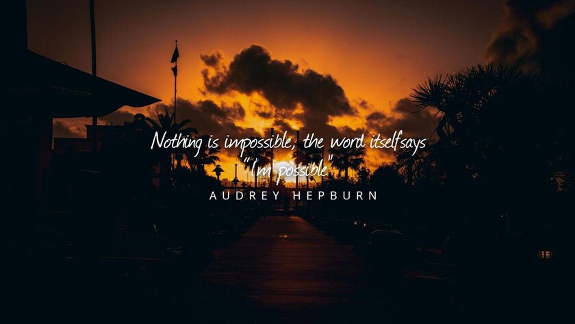 youtube channel art inspirational quote