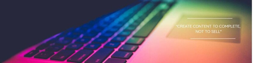 linkedin cover rainbow template