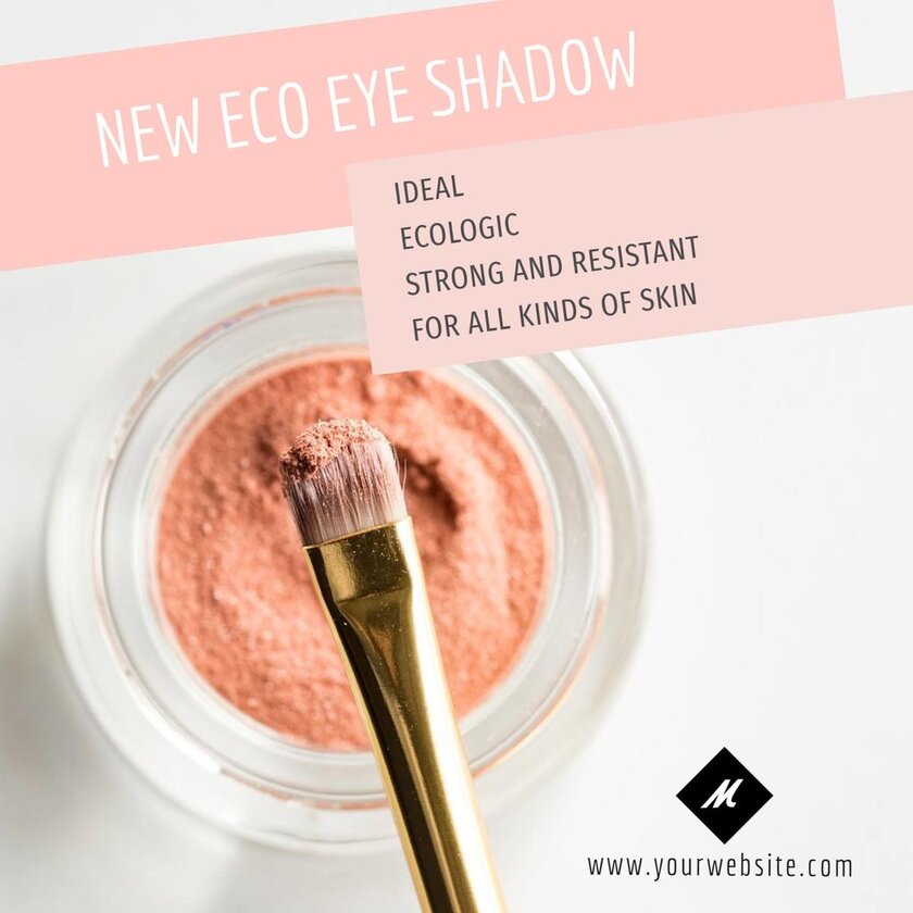 beauty product shadow