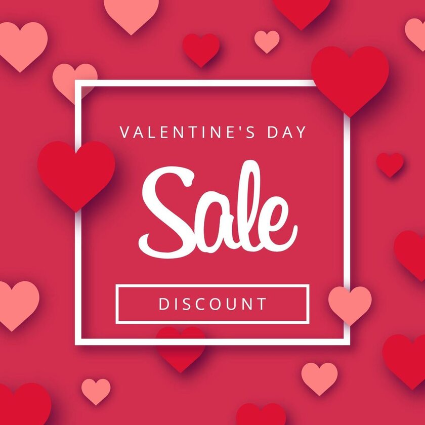 special sale valentines day