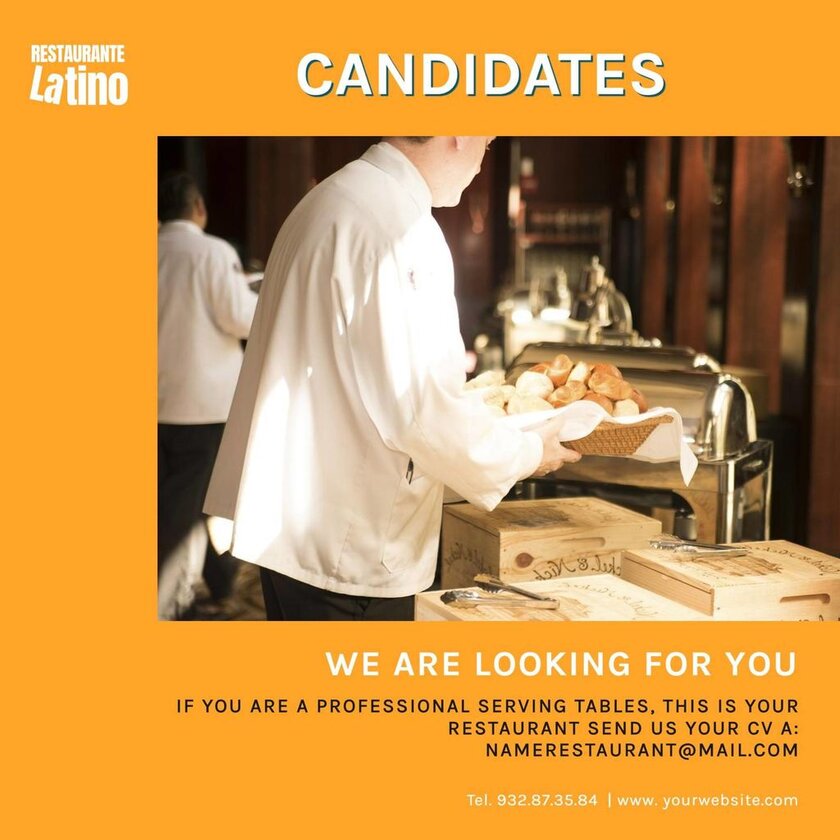 looking for candidates template