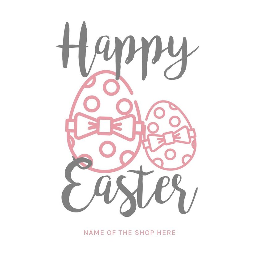 easter card template