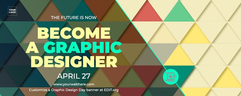 Editable designs for Graphic Design Day