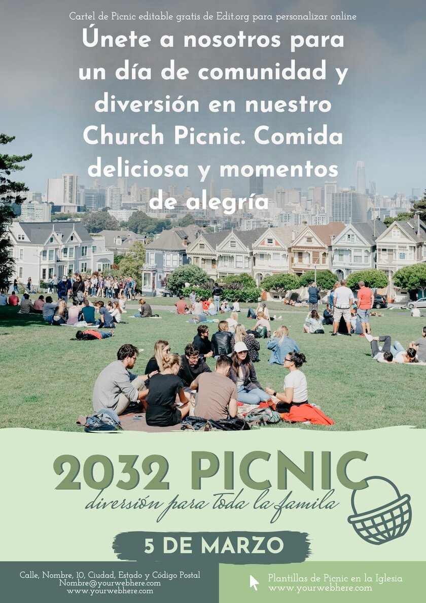 Flyers de Picnic editables online