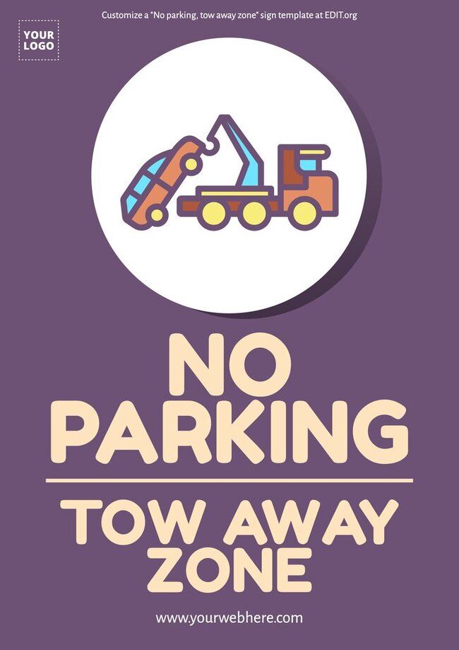 Printable No Parking Sign Templates