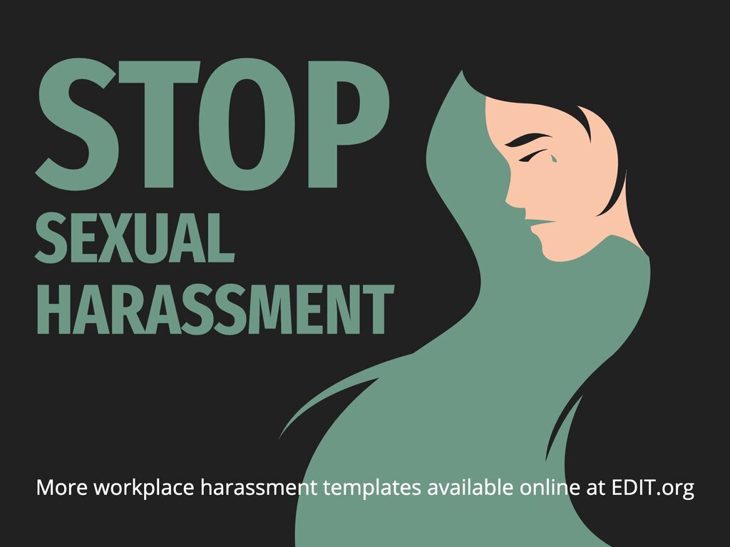 Custom Workplace And Sexual Harassment Posters 8002