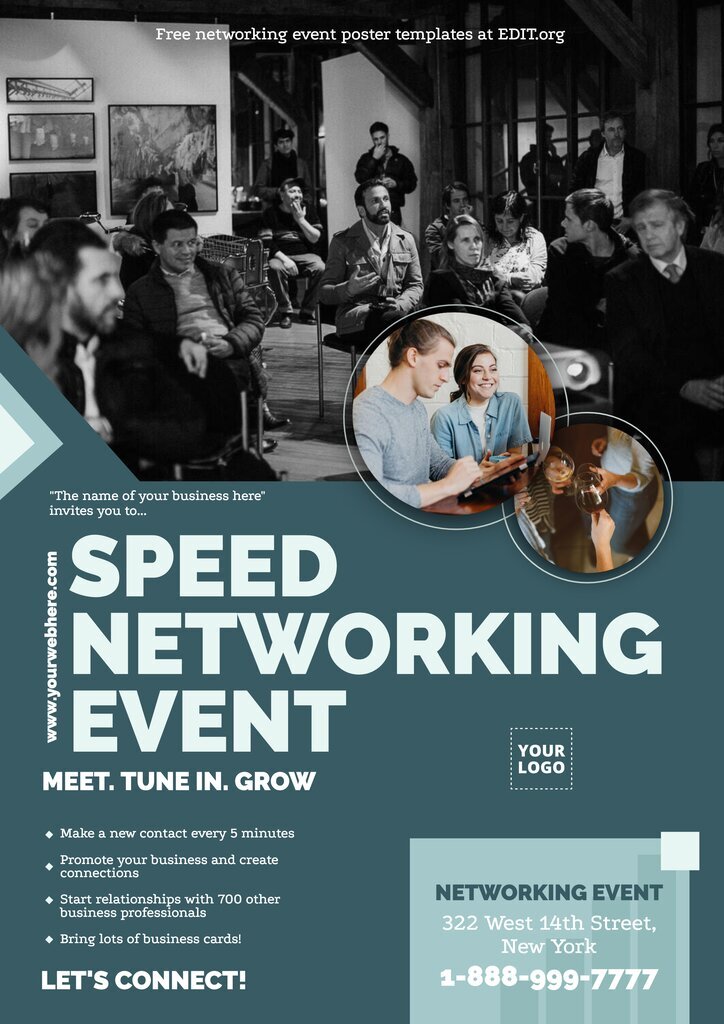 Free networking templates for events