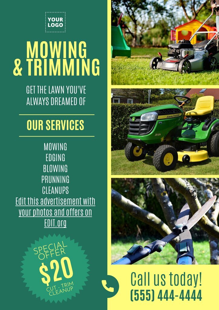 Lawn Service Flyers