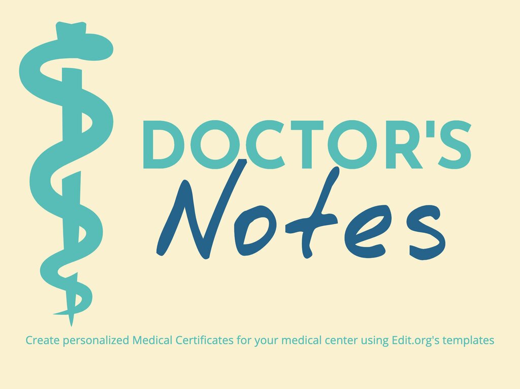 Printable Doctor s Note Templates For Work Absence