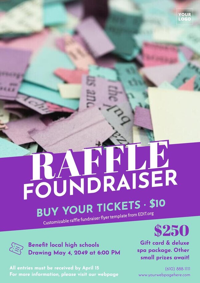 Editable Fundraising Flyer Templates