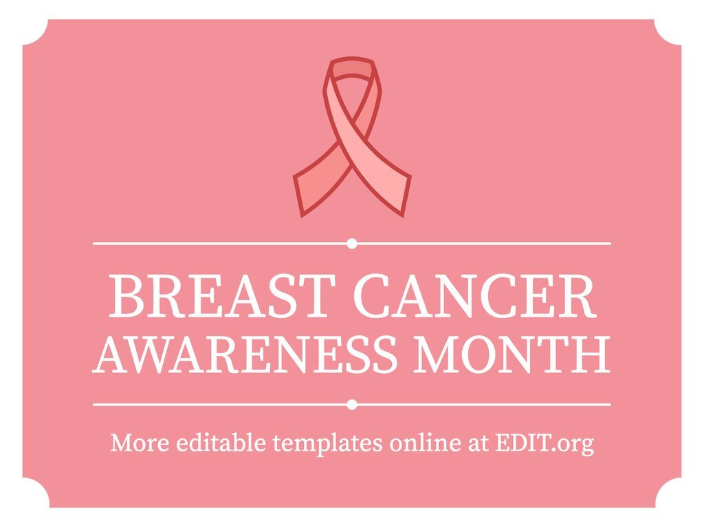 breast cancer awareness poster design