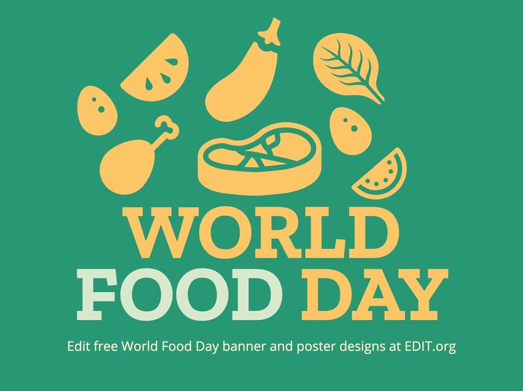 Design World Food Day Posters Online