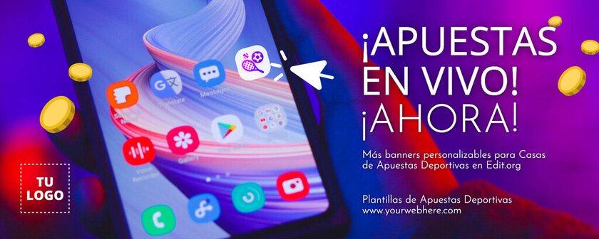 Plantilla para apuestas deportivas personalizable gratis