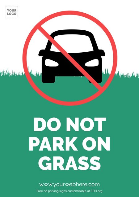 Printable No Parking Sign Templates