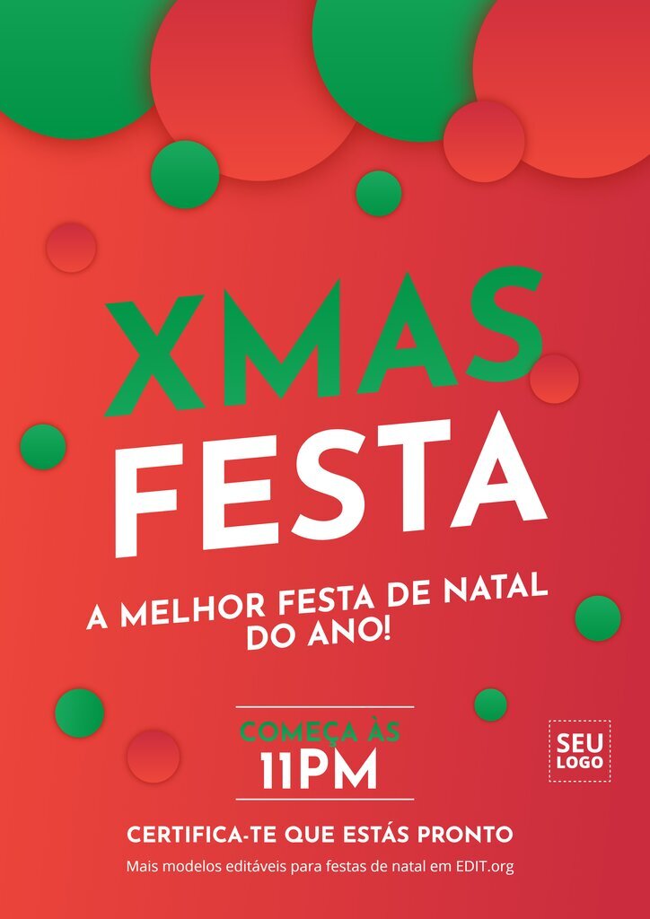 Modelos de Posts de Natal para editar