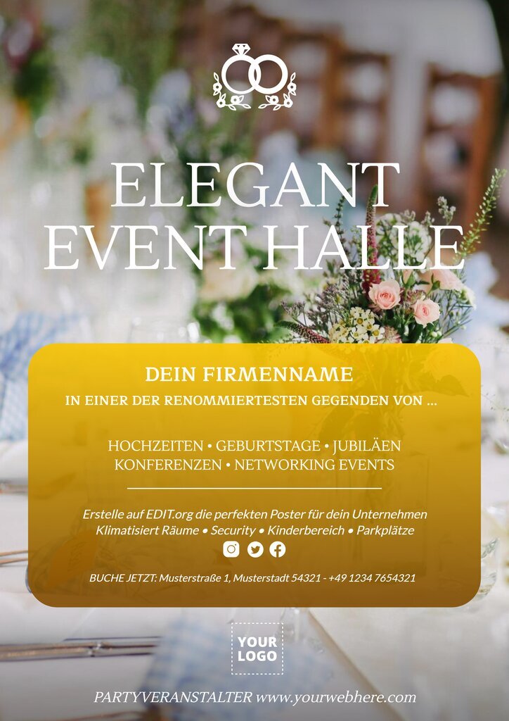 Kostenlose Promo Vorlagen für Partyveranstalter