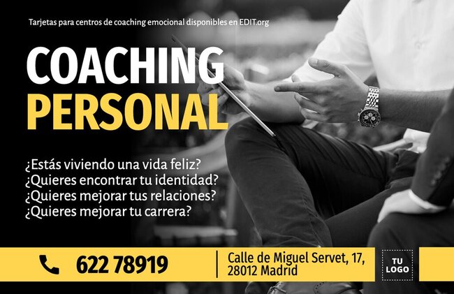 Dise Os Para Servicios Y Cursos De Coaching Editables