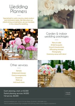 Editable Wedding Planner Templates Online