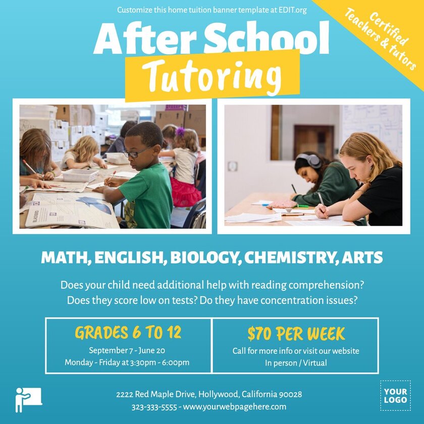 tutoring-advertisement-template