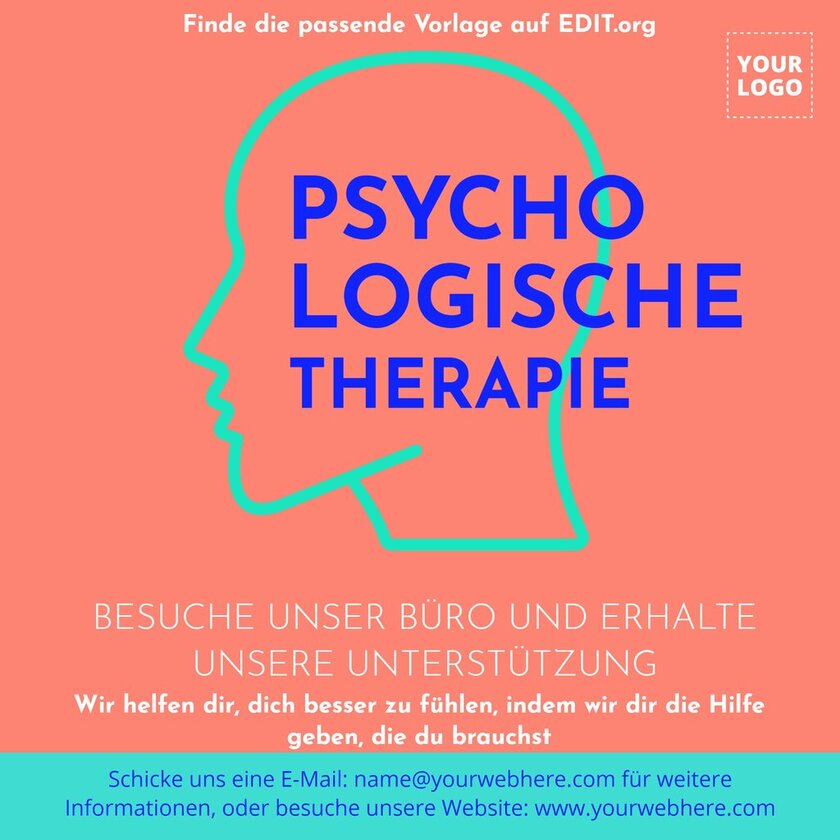 Editierbare Vorlagen für Psychotherapien