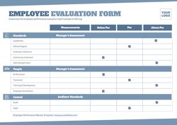 Free Employee Performance Review Templates