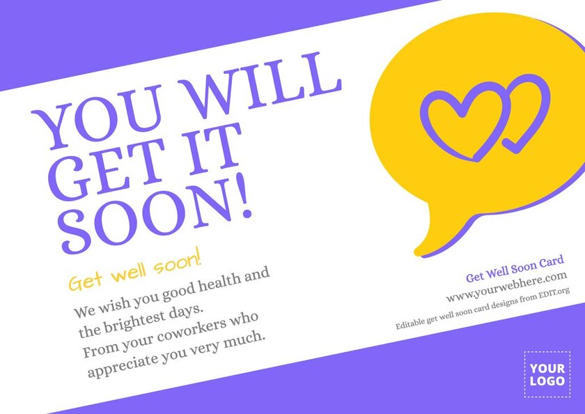 Customize get well cards online