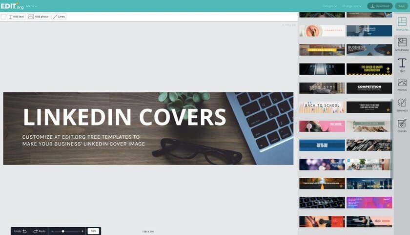Design the Best LinkedIn Covers for Free