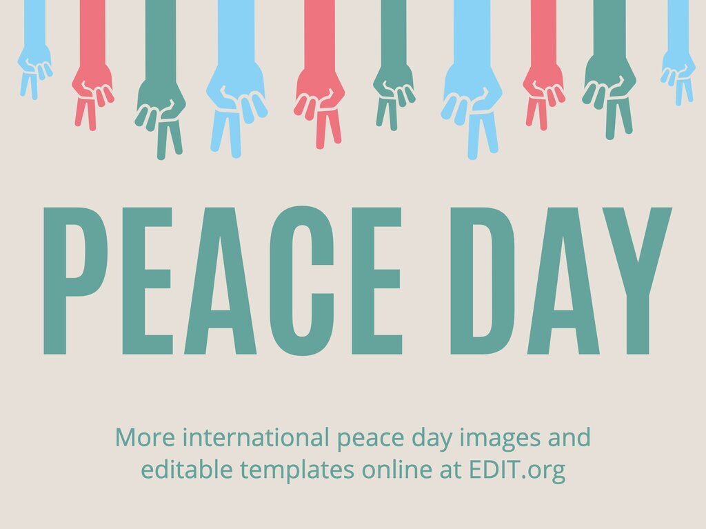 Edit a Peace Day image