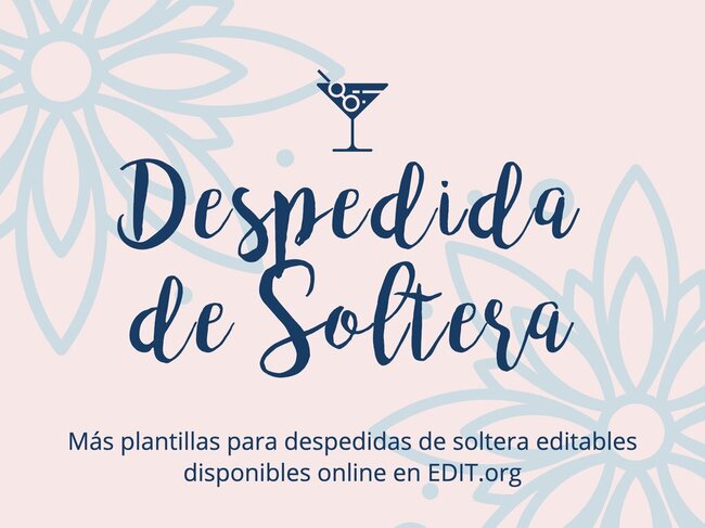 Diseña gratis invitaciones para despedida de soltera