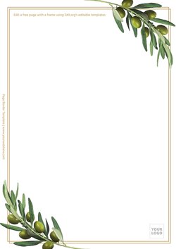Free Printable Page Border Templates