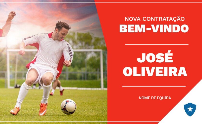 Jogo de futebol Modelo da Apresentação