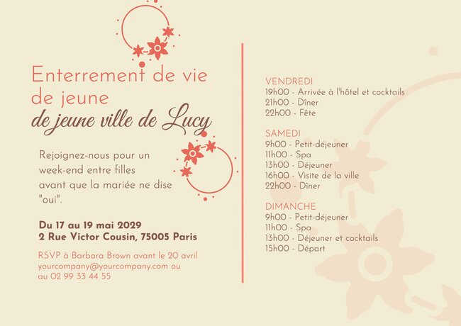 Invitation De La Vie Exemple: Centre Invitation À La Vie – YUAM