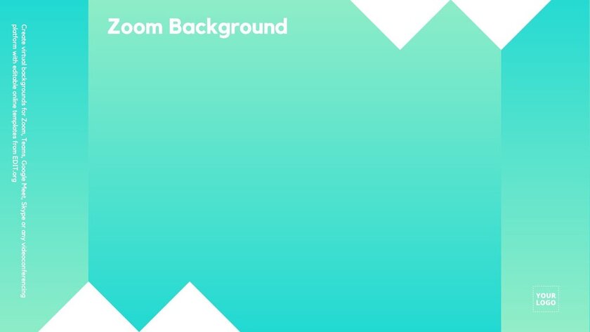 Fresh virtual background template to edit online for free