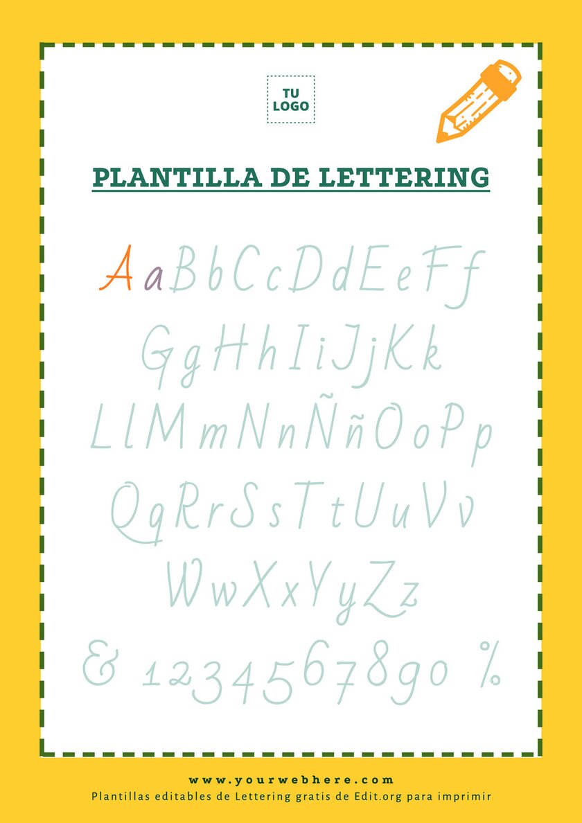 Plantillas de Lettering para descargar online
