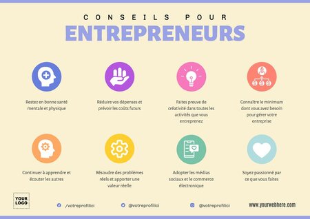 Modèles Avec Conseils Pour Les Petites Entreprises