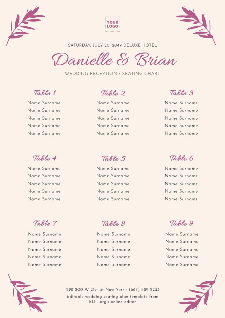 Wedding Seating Chart Seating Chart Alphabetical Seating Chart Template Wedding Assignment 