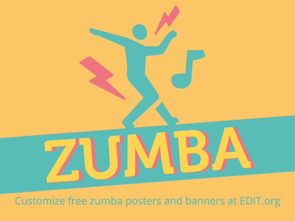 Free Zumba flyer templates to edit online