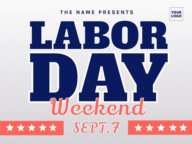 Labor Day promotion templates
