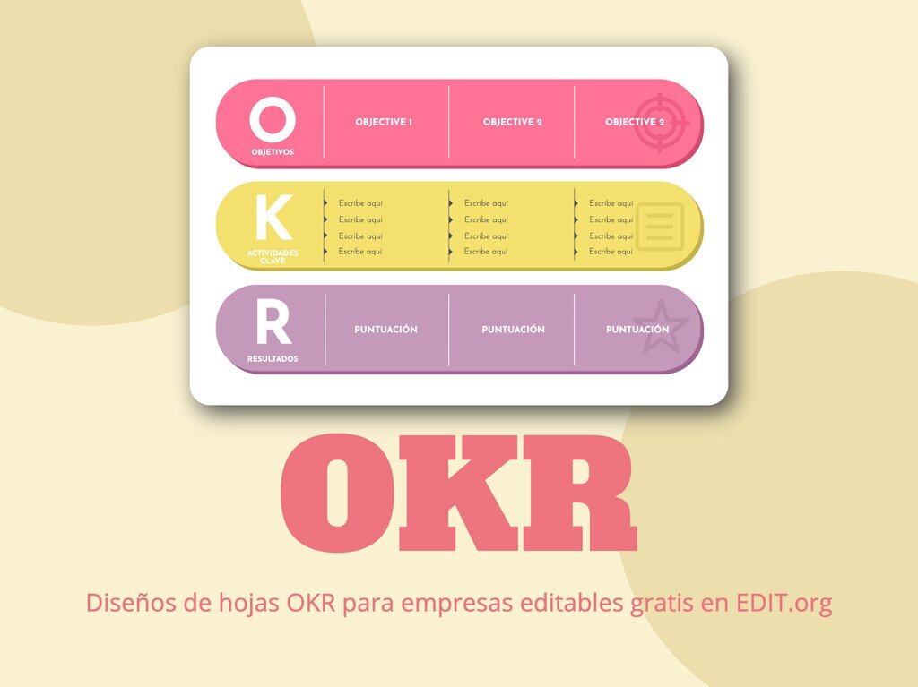 Plantillas Okrs Para Startups Gratis