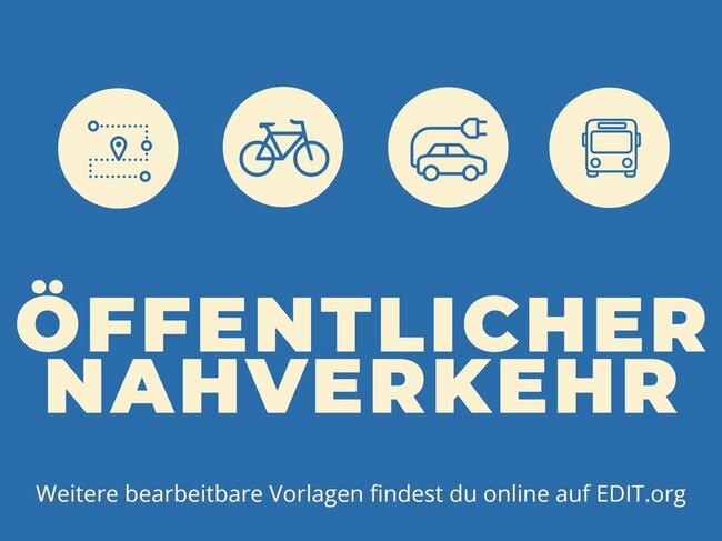 Gestalte Nachhaltige Transportplakate Mit Editierbaren Vorlagen