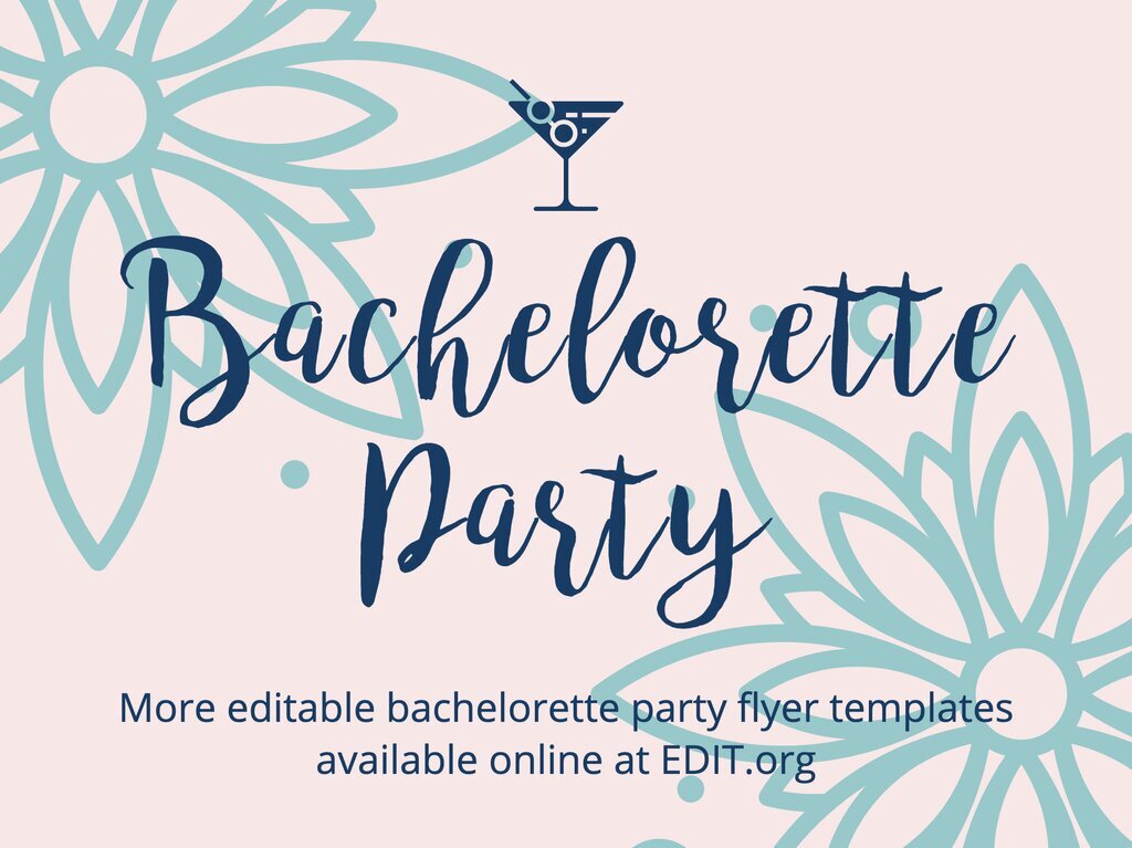 Free Bachelorette Party Planning Template