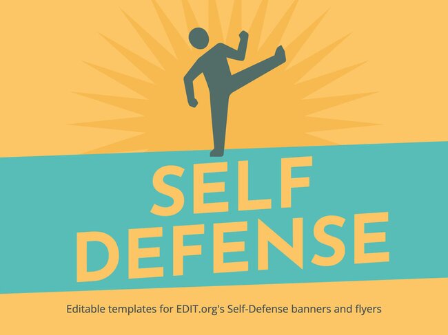 Free Self-Defense Flyer Templates