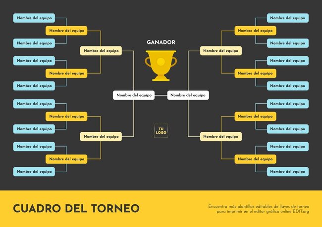 Creador online de Cuadros para Torneos