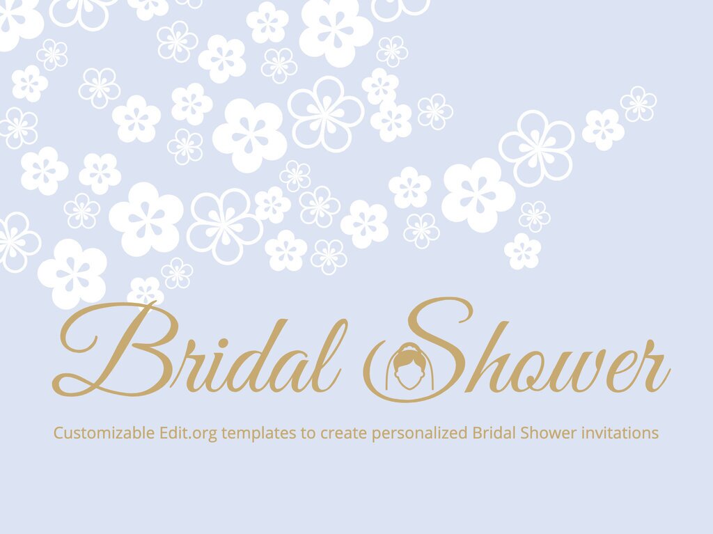 Free Printable Bridal Shower Invitation Templates