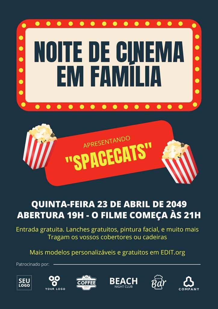 Design Cartaz Criativo Para Filme Suspense Modelo Cartaz Cinema Com  vetor(es) de stock de ©lukeruk 180165120